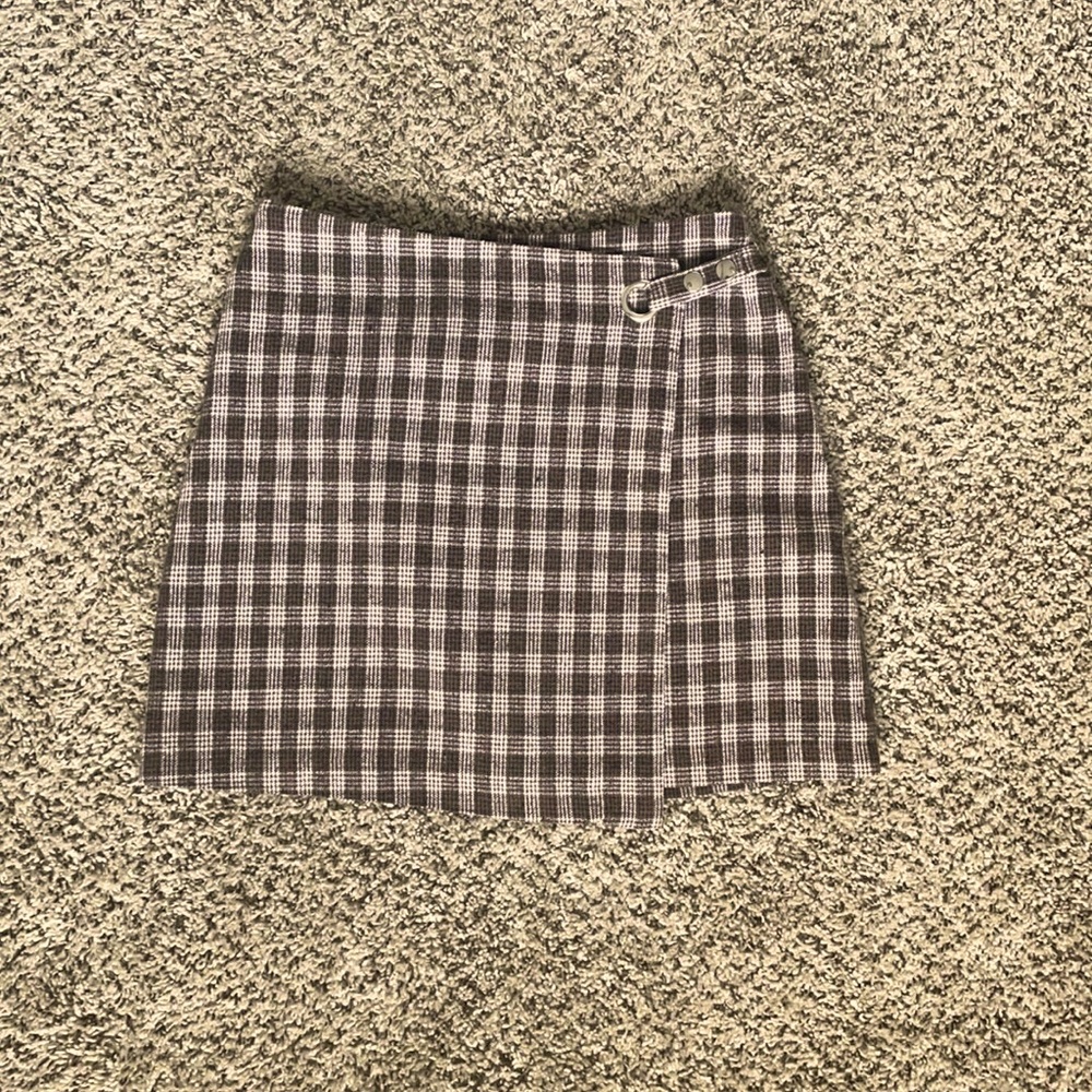 Harper | Brown | Plaid Skirt | Medium